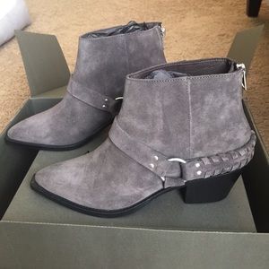 All Saints Marley Boot in Wood Brown